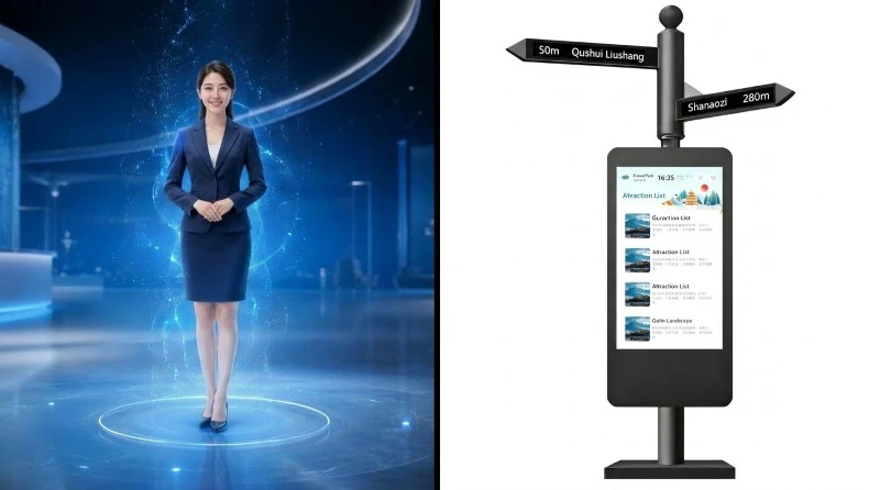 AI Interactive Digital Human Interactive Digital Signage System AI Interactive Digital Human Interactive Digital Signage System