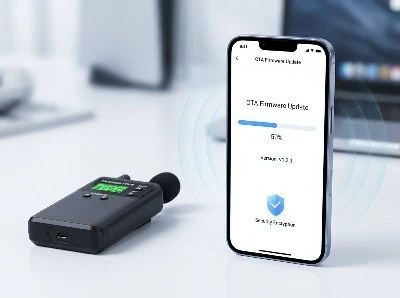 Custom audio guide firmware with OTA update and security encryption Custom audio guide firmware with OTA update and security encryption